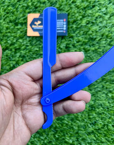 มีดโกนหนวดตุรกีใบมีดเปลี่ยนได้ทำจากสเตนเลสเคลือบสีแบบกำหนดเอง - Product Image 5