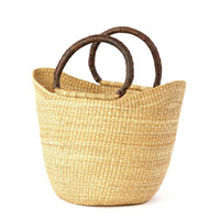 Sac en raphia jonc de mer de qualité supérieure sacs d'herbe de mer de luxe panier de paille fait main fabriqué au Vietnam