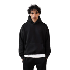 Sweatshirts grande taille pour hommes et sweats à capuche d'hiver unisexes 100% coton avec impression numérique personnalisée Logo à la mode - Product Image 6