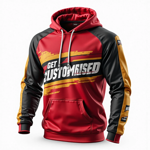 Sudaderas con Capucha Extra Grandes de Forro Polar para Hombre, Personalizadas, de Invierno, Sublimadas, Mezcla de Algodón, Duraderas, Transpirables y Ecológicas - Product Image 5