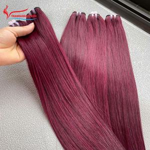 SUPER VENTE: Extension de Cheveux Humains de Trame de Couleur Droite Osseuse 10 Pouces Prêt à Expédier en Stock Maintenant Cheveux Vietnamiens - Product Image 6