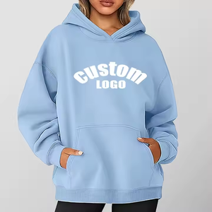 Sudadera con Capucha Personalizada de Fábrica, 420 g/m², Alta Calidad, 100% Algodón, Ecológica, para Mujer, con Cordón, Estampado Puff, para Invierno - Product Image 5