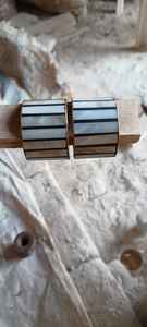 Anneaux de serviette de mariage classiques en nacre sculptée – Durables, écologiques, formes personnalisables, forte demande - Product Image 4