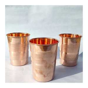 Vaso de metal con logotipo personalizado de New Look-Respetuoso con el medio ambiente Gran capacidad Durable Hecho EN LA India Precio razonable de alta calidad - Product Image 2