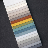 TD4 personnalisé 142cm imprimé tricoté velours tissu 300gsm étanche 100% polyester style uni pour canapé