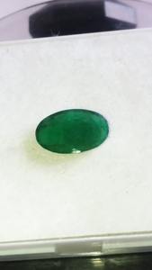 Émeraude naturelle de qualité AAA Zambie Belle coupe ovale Lustre Meilleur prix raisonnable pour la fabrication de bijoux Certifié IGI Vert - Product Image 6