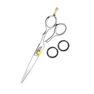 กรรไกรตัดผมสแตนเลสแบบมืออาชีพคลาสสิกใบมีดตัดเคราสำหรับร้านเสริมสวย - Product Image 2