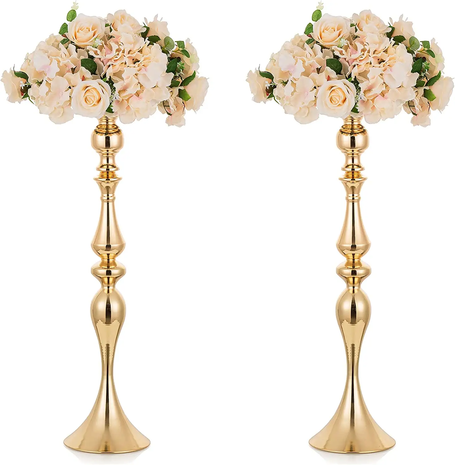 Zarif uzun boylu düğün çiçek sütun standı/ekran Metal ayakta çiçek düzenleme vazo kaideleri çiçek dekor için vazo standı