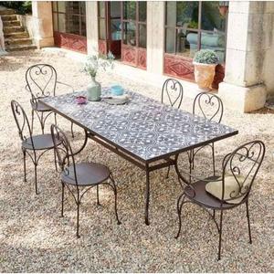 Tùy Chỉnh Hiện Đại Hình Chữ Nhật Bàn Ăn Handmade Sắt Đồ Nội Thất Với Tùy Chỉnh Hình Dạng Và Kích Thước Thiêu Kết Số Lượng Lớn Sản Phẩm Nhà - Product Image 4