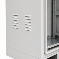 Kabinet Jaringan Luar Ruangan Rak Server Dinding untuk Pemasangan di Dinding, Enclosure Industri, Distribusi Daya, OEM ODM, Pintu Kaca Tempered, Tersedia dalam Stok