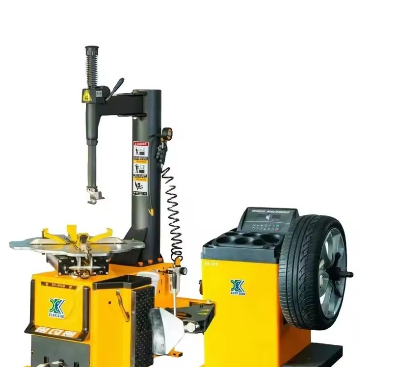Новый 1,5 HP 806B 70D шиномонтажный станок и балансировщик колес комбо 14 '-28' обод