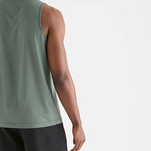 <b>Men</b> <b>tank</b> <b>top</b> <b>Men</b> Solid Color Breathable <b>Tank</b> <b>Top</b> O-Neck Casual Knitted Sleeveless Vest Green cheap rate lightweight <b>men</b> <b>tank</b> <b>top</b> - Product Image 2