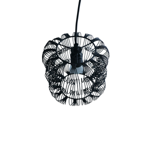 Lámpara colgante de Metal naranja negro de instalación de techo fácil de alto rango Candelabros de oficina en casa de tamaño medio para uso interior de Hotel - Product Image 2