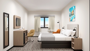 TAISEN Factory, Fabricante de Paquetes de Muebles para Hoteles de 3 Estrellas, Proyecto Hotelero Travelodge, Muebles de Madera Personalizados para Hoteles - Product Image 4