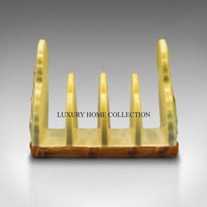 Classy looking sophisticated design metal toast racks with handmade intricate finishing for a charming dining experience - Product Image 4
