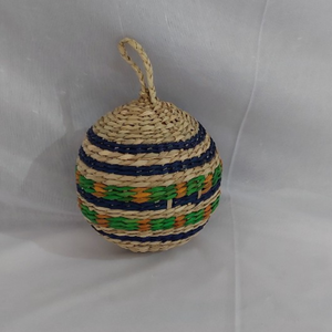 Bola de hierba marina ecológica tejida a mano, adornos colgantes de granja, Navidad, temporada de vacaciones, venta al por mayor de Vietnam - Product Image 1