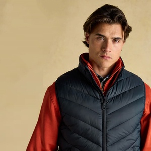 Top Quality Men's Puffer Vest Outdoor Winter Down Coat <b>Black</b> Color Sleeveless Zipper Up Waterproof Puffer Vest For Boys - Product Image 4