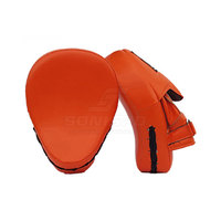 Guantes de Entrenamiento de MMA SONISPO de Alta Calidad, Manoplas de Boxeo de Cuero PU con Colores/Logotipo Personalizables, Objetivo de Golpeo para Boxeo/Kickboxing