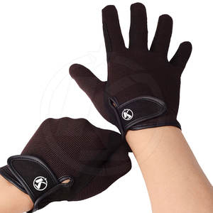 โรงงานโดยตรงซัพพลายเออร์ถุงมือขี่ม้าขายร้อน100% ที่มีคุณภาพสูงที่กำหนดเองทำพิมพ์ม้าขี่ถุงมือ - Product Image 4