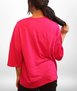 Haute qualité 100% coton surdimensionné col rond goutte épaule T-Shirt pour les femmes en vrac été Gym tenue décontracté en gros Bangladesh - Product Image 1