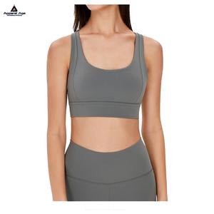 Sujetador deportivo High for Impact Gym para mujer, sujetador de yoga deportivo transpirable con tiras cruzadas en talla grande para tallas más grandes - Product Image 5