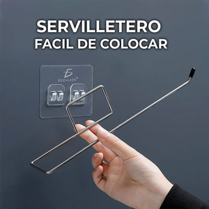 Set di Accessori Bagno Moderno e Semplice con Portasciugamani Singolo Regolabile in Ottone e Portatovaglioli, Finitura Nichel Anticato per Hotel - Product Image 4