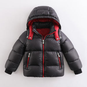 Chándal Unisex de invierno con capucha personalizable para niños sólidos impresos de alta calidad - Product Image 6