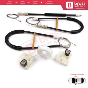 Kit de réparation de lève-vitre BWR558 pour porte avant Leon MK1 1M1 1999-2006 Toledo MK2 1M2 1998-2004 4/5 portes 1M0837461A 1M0837462A - Product Image 4