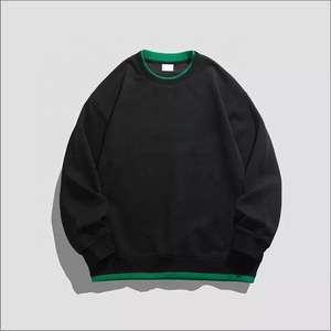 Sudadera de Felpa 100% Algodón con Bordado Personalizable para Hombre, Logotipo Frontal, Diseño Sólido, Bajo Costo, Otoño - Product Image 4