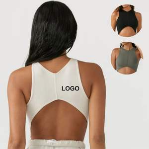 Sujetadores deportivos de Entrenamiento Personalizados 2025 de talla grande Push up sin espalda Sujetador deportivo de Yoga de alto impacto para mujer - Product Image 2