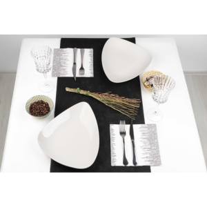 Tovaglioli Neri 40x40cm con Stampa Sonora in Bambutex Naturale, 600 Pezzi, B2B - Product Image 2