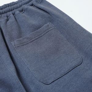 Pantalon de survêtement ample à poignets réglables Pantalon de survêtement en polaire de coton blanc gris Pantalon de survêtement baggy personnalisé de haute qualité pour hommes - Product Image 6