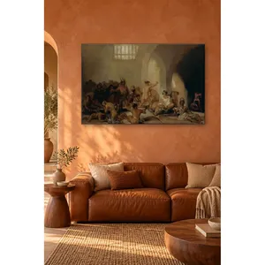 Impression sur toile Fida Goya Yard of a Madhouse - Product Image 5
