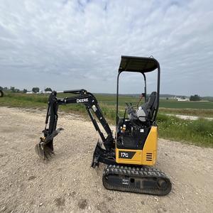 Livraison rapide John Deeree 17G Mini pelle acheter qualité supérieure robuste ferme pelle sur chenilles Machine puissant moteur noyau - Product Image 6