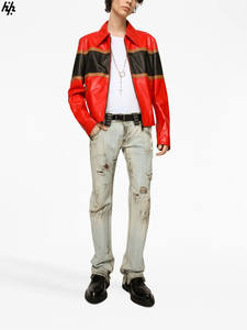 Haute couture polyvalent décontracté ou fête Look confortable avec poches de rangement fonctionnelles en cuir véritable souple pour l'hiver - Product Image 2