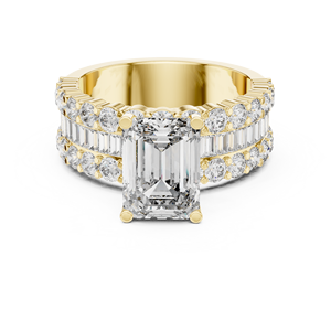 Anillo de piedra natal de 18 quilates | Anillo de piedras preciosas creado en laboratorio de joyería de regalo personalizado | Lujo asequible - Product Image 6