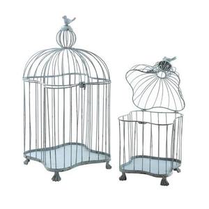 Jaula de pájaros de Metal hecha a mano elegante, casa de pájaros colgante de hierro duradero, jaula de pájaros decorativa para jardín al aire libre y uso interior - Product Image 6