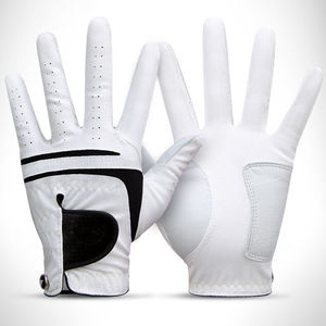 Best Quality Premium Soft Cabretta <b>Leather</b> <b>Ladies</b> Golf <b>Gloves</b> Breathable High Usage Sports Gear Custom Logo Sublimation Printing - Product Image 3