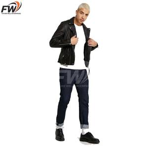 Chaqueta de Cuero Genuino de Primera Calidad, Diseño Superior, Última Moda, Estilo Urbano, Portátil, Personalizada - Product Image 4