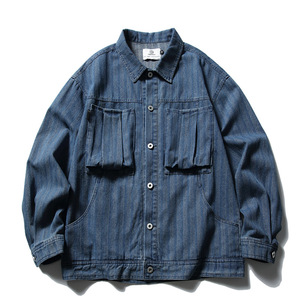 Chaqueta vaquera para hombre de alta calidad al por mayor, chaqueta vaquera personalizada para hombre - Product Image 1