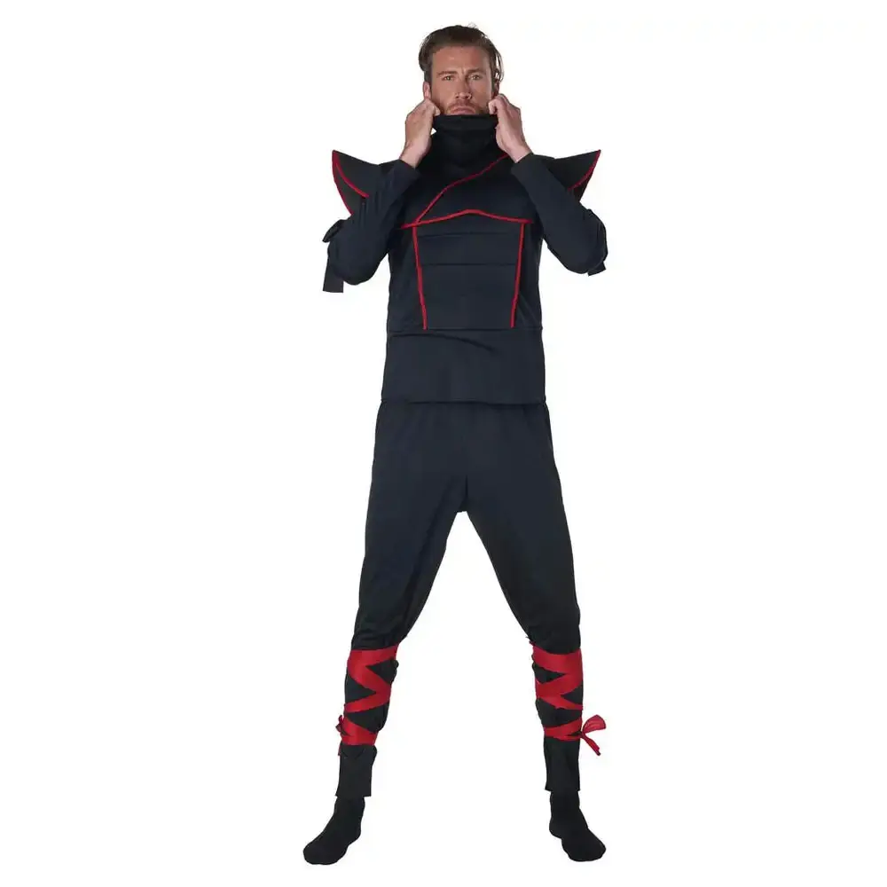 Hoge Kwaliteit Ninja Krijger Medium Aangepaste Martial Arts Custom Made Ninja Pak Voor Man Real Ninja Uniform