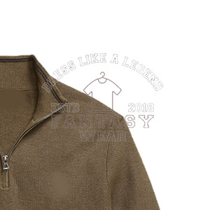 FANTASY WEAR OEM Wholesale & High Quality Men Cashmere Feel <b>Pullover</b> <b>Jumper</b> With Custom Design & Logo - Product Image 4