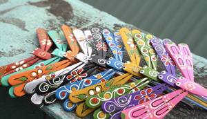 Recuerdo de libélula de bambú tradicional hecho a mano de Vietnam-Regalo artesanal popular ecológico para niños y decoración del hogar - Product Image 6