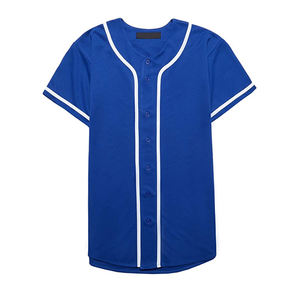 Maillot de baseball imprimé de haute qualité pour hommes vêtements de sport à manches courtes respirant séchage rapide couleurs personnalisées prix de gros à vendre - Product Image 3