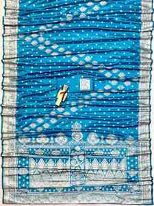 Exportation indienne qualité doux Banarsi soie Saree Blouse haute qualité attrayant tendance tenue agitant travail pour adultes direct inde - Product Image 3