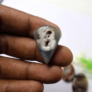 หินโมราอัญมณีทรงลูกแพร์ทรงรีแบบทำมือทรงลูกแพร์แบบแท่งธรรมชาติ100% เกรดสูง - Product Image 4