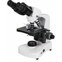 Microscope biologique NOVEL OPTIC 1000X avec LED, résolution caméra 2K, écran LCD, binoculaire, plateau mécanique coaxial, usage clinique