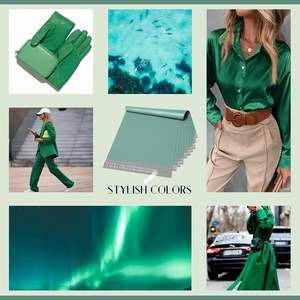 Bolsas de Envío de Polietileno Reciclables Ecológicas HUAMAO, Impermeables, Resistentes a Desgarros, Impresión Personalizable, Embalaje Duradero, Color Gris - Product Image 6