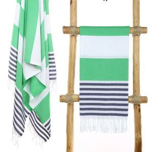 Recycled Turkish <b>Beach</b> <b>Towel</b> Sand Free Luxury Personalized Embroidery Custom <b>Beach</b> Bath <b>Towel</b> Bulk Sale Pestemal 100% Cotton - Product Image 1