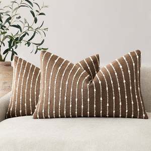 Funda de Almohada Personalizada de Algodón 100%, Decoración Suave, Fundas de Almohada Acogedoras al por Mayor - Product Image 6